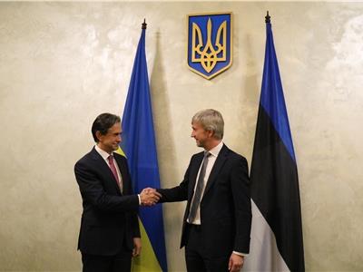 Олексій Любченко представив інвестиційні можливості України Канцлеру Міністерства економіки та зв'язку Естонської Республіки Анду Леппіману1