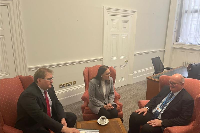 Юлія Свириденко зустрілася з координаторами Конференції з відновлення України, яка відбудеться у Лондоні в червні 2023 року.
