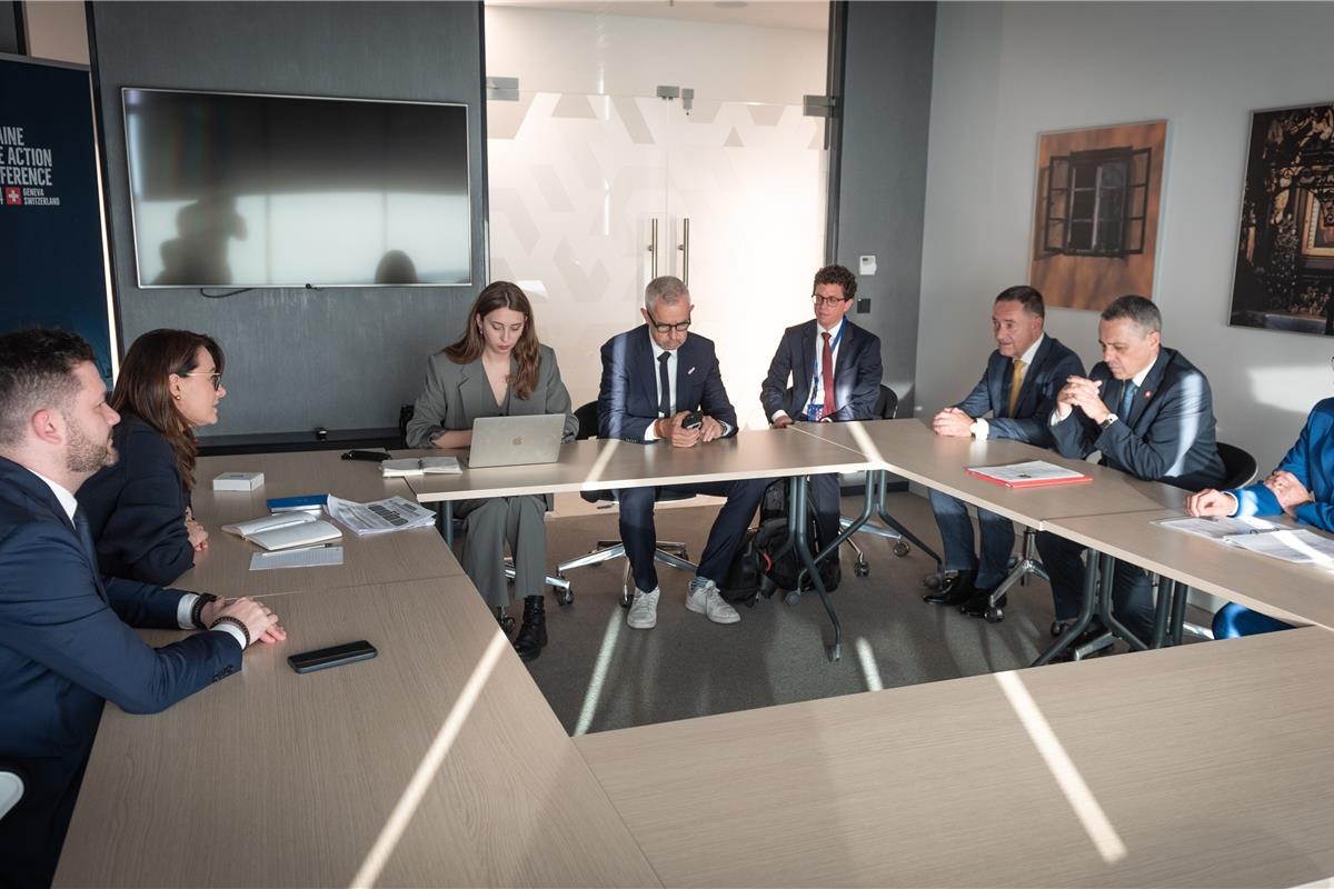 Зустріч Першого віцепрем'єр-міністра України – Міністра економіки України Юлії Свириденко з Федеральним радником із закордонних справ Швейцарії Ігнаціо Кассісом