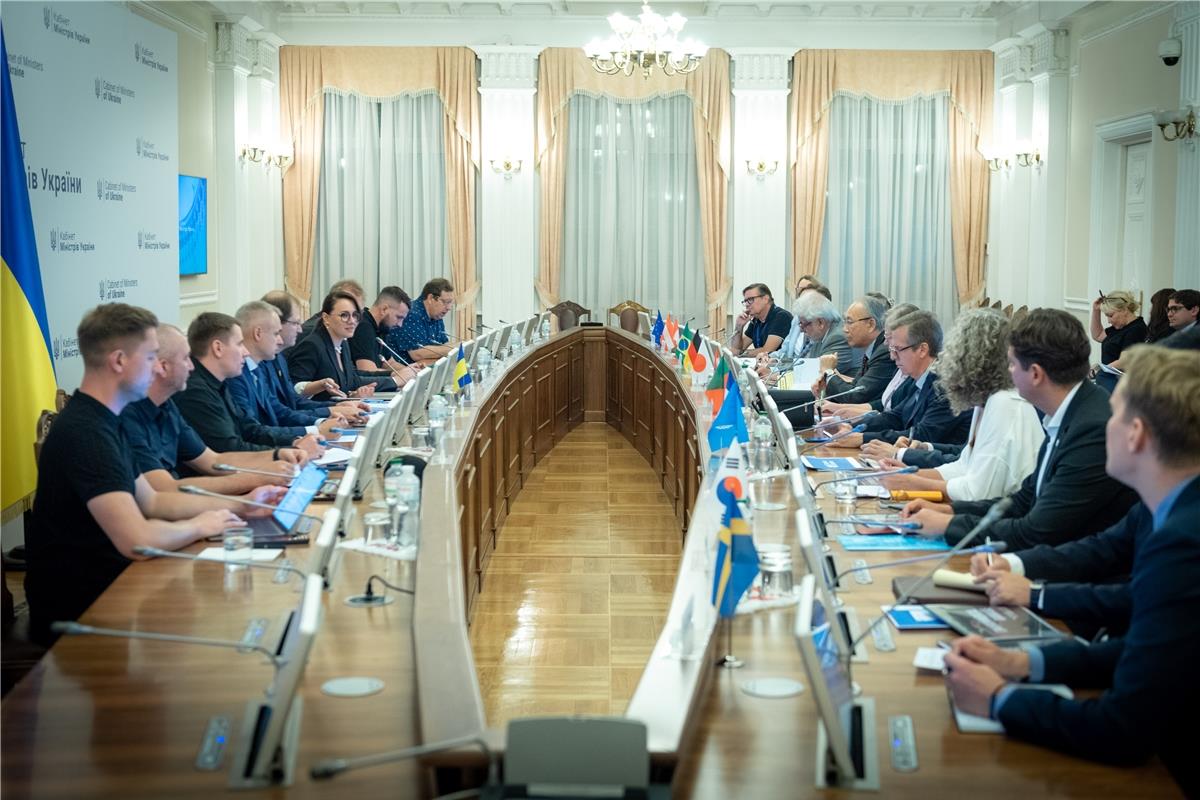 Наше завдання - об’єднати зусилля усього світу навколо усунення екологічних проблем, які виникли під час війни, - Юлія Свириденко