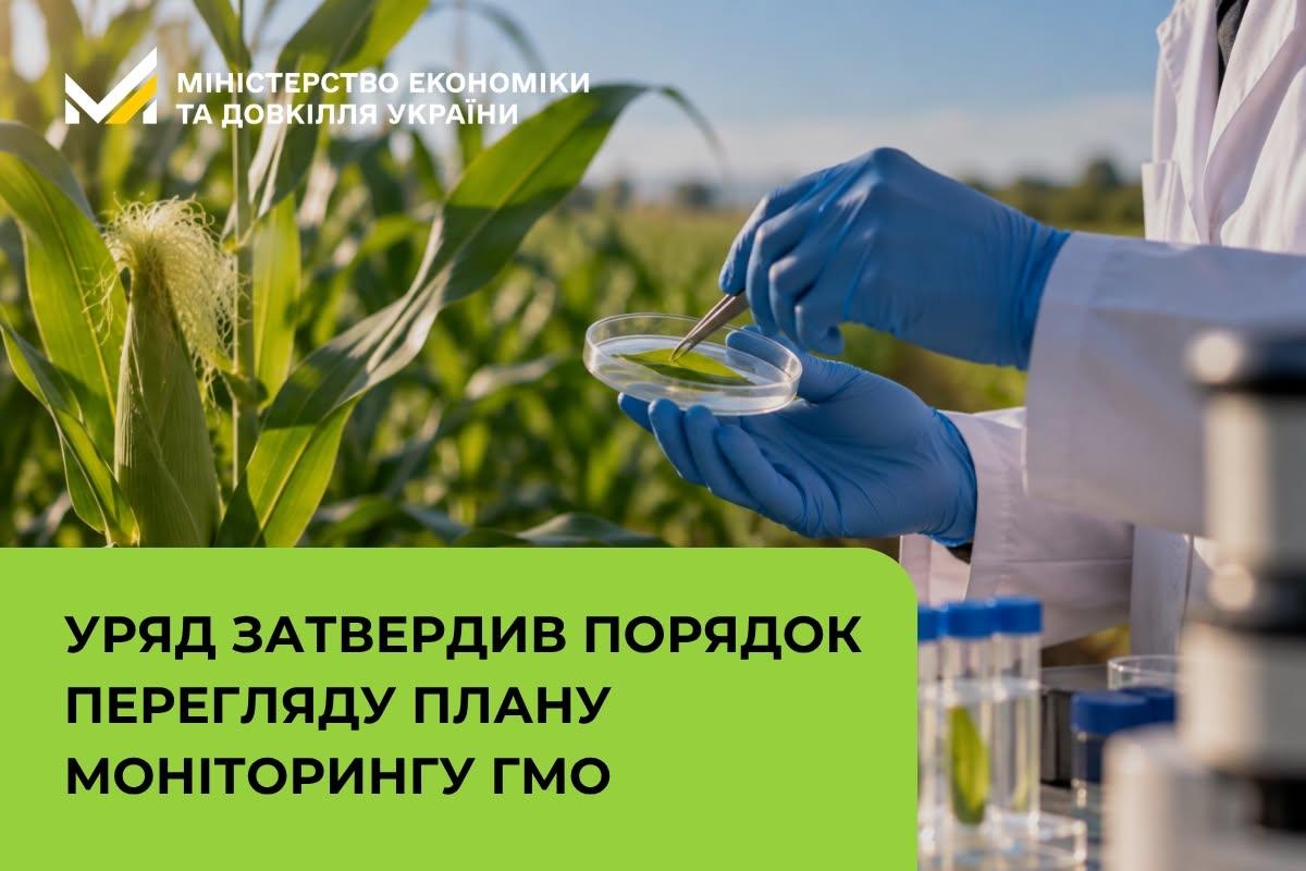 Уряд затвердив Порядок перегляду плану моніторингу ГМО
