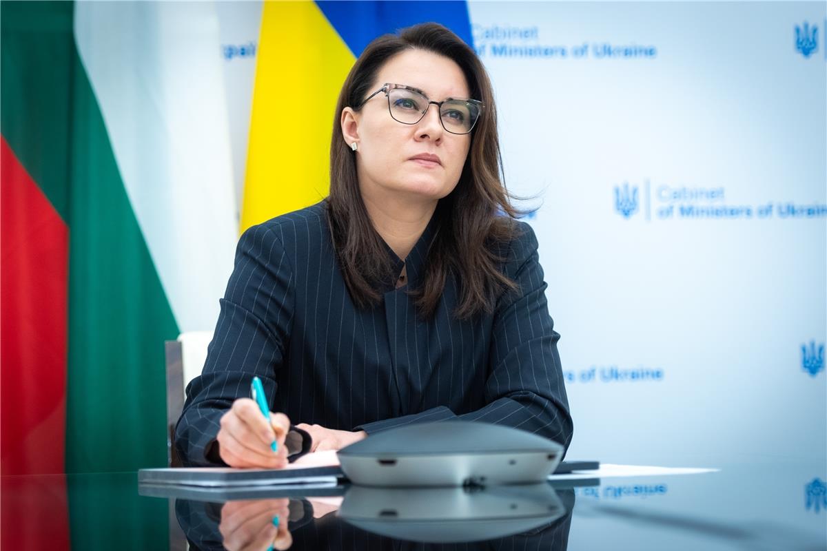 Україна та Болгарія шукають спільне рішення щодо зернового питання, - Юлія Свириденко
