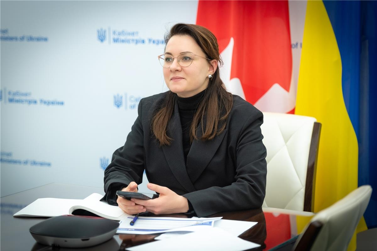 Угода про вільну торгівлю з Канадою забезпечить широке залучення канадського бізнесу до відновлення України, - Юлія Свириденко
