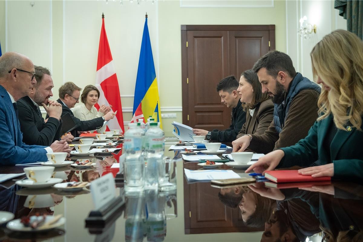 Зустріч з делегацією Данії